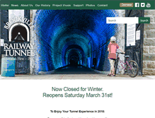 Tablet Screenshot of brockvillerailwaytunnel.com